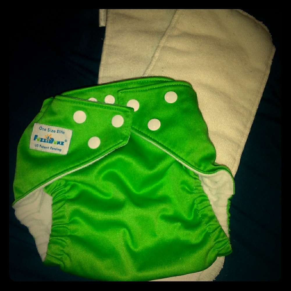 FuzziBunz one size Elite diaper